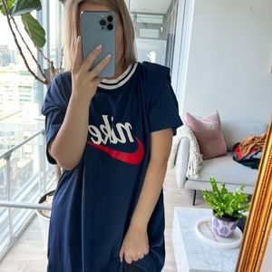 Oversized Nike Jersey Dress